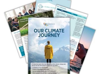 For pensions, people and planet: our climate journey and a message to Governments